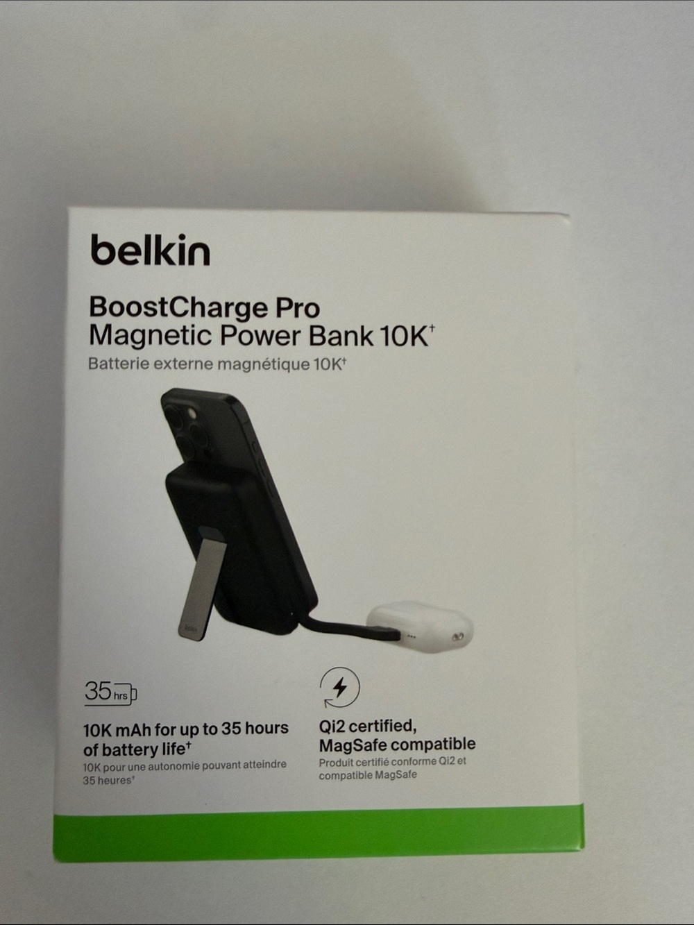 belkin BoostCharge Pro Magnetic Power Bank 10K - Black